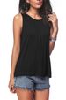 , Wish, , Best-selling European And American Casual Round-neck Solid Color Sleeveless Tank Tops,_ecoleips.com