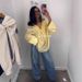 Fashion V-neck Tie Ruffle Pleated Top And Skirt Set For Women 2025 New Style_ecoleips.com