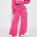 Women's High Waist Sweatpants – Casual Loose Fit Joggers With Letter Print, Side Pockets, Elastic Waistband, Comfortable Fall Lounge Pants_ecoleips.com