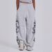 Women's Clothing Y2k Retro Street Fashion Print Loose Wide Leg Straight Casual Trousers Sweatpants_ecoleips.com