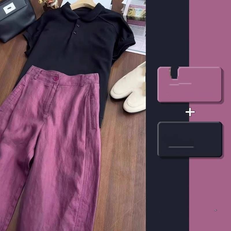 Women's Clothing A Complete Set Of Commuter Style Light Mature Temperament Wear This Year Popular Small High End Two Piece Suits For Women_ecoleips.com