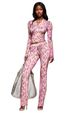 K New Fashion Printed Trendy Street Casual Leopard Print Zipper Long Sleeved Jacket Long Pants Set_ecoleips.com