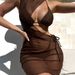 Women's Sexy Three Piece Two Piece Swimsuit Bikini Wire-Free Vacation Style Regular Thickness Nylon Polyester for All Seasons_ecoleips.com