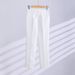 Women's Clothing Pants Set White Suit Jacket Suit Fashion Business Dress Female Beautician Work Clothes Fashion_ecoleips.com