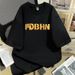 women's High-quality Round-neck Pullover Short-sleeved T-shirt_ecoleips.com