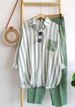 Women's Clothing Muslim Fashion Street Party Flash Cloth Bat Sleeve Robe Foreign Set Female_ecoleips.com