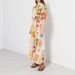 Women's Vintage Court Style Short-Sleeved Printed Fashion Dress_ecoleips.com