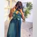 Women's Clothing Three House Pleated Top Wide Leg Straight Pants_ecoleips.com