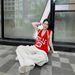 Women's Sleeveless Vest Set American Fashion Loose T-Shirt And Wide Leg Pants Casual Stylish Two Piece Set For Summer_ecoleips.com