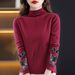 M-4Xl German Fleece Autumn And Winter Retro Ethnic Style Long-Sleeved Stylish Women's Top, Loose And Worn Over A Semi-Hi_ecoleips.com