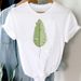 European And American Cross-border Foreign Trade Women's Clothing, Floral Print Round-neck Short-sleeve T-shirt Top_ecoleips.com