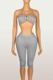 European And American Cross-Border New Women's Fashion Polka Dot Print Sexy Camisole Top Waist-High Hip-Lifting 7/8_ecoleips.com