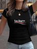 Women Trend Ultra-Short T-Shirt Top Printed Elegant Women's Clothing - Y2K-10_ecoleips.com