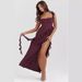Women’s Clothing Summer New French Sling Wood Ear Edge Design Hot Girl Slit Long Skirt Dress Female_ecoleips.com