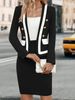 Women's Clothing Slim Fit Business Suit Skirt_ecoleips.com