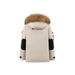 Trendy Oversized Hooded Winter Parka With Faux Fur Trim – Windproof Puffer Coat For Extreme Cold, 600 Fill Power Duck Down, Unisex Streetwear Jacket_ecoleips.com