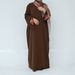 Women's Clothing Turkey Dubai Spring And Summer Beautiful Loose Casual Dress LR942_ecoleips.com