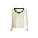 This Korean-Style, Fitted, Short-Sleeved Undergarment For Spicy Girls Is Perfect For Wearing Underneath Woolen Tops In A_ecoleips.com