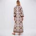 New Arrival Stylish Printed Linen Dress Versatile European American Cross Border E-commerce Platform Fashionable Women's Clothing_ecoleips.com