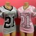 Women's Clothing Fashion Street Print Contrast Color Loose Casual Short Sleeved Tops V Neck Sports Style T Shirt Women's Clothing_ecoleips.com