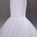 White Mermaid Tail Petticoat – Slimming Bridal Crinoline For Photography & Stage (Single Hoop Design)_ecoleips.com