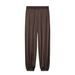 PB&ZA Cross-border Women's Clothing Stand-up Collar Puff Long-sleeve Aviator Jacket + High-waisted Zipper Lantern Pants_ecoleips.com