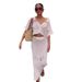 Women's Clothing lazy style fashion hollow slim high waist skirt suit _ecoleips.com