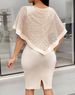 Women's Clothing sexy elegant slim waist sequin dress_ecoleips.com