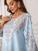 Women's Long Robe Fashion Print Beaded Rhinestone Dress, Elegant Evening Gown, Stylish Long Skirt, Perfect For Special Occasions_ecoleips.com