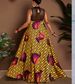 Multicolor Curvy Abstract Print Mesh Cutout Sleeveless Maxi Dress, Oversized Swing Beach Vacation Dress For Valentine Party_ecoleips.com