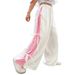 American Street Style Loose Bow Tie Wide Leg Pants Trendy Casual Dopamine Women's Bottoms Cross Border Wholesale_ecoleips.com