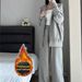 Soft-style Early Spring Outfit, Sportswear, Spring-winter 2026 New Women's Clothing, Loose Casual Pants, Relaxed Style_ecoleips.com
