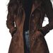 Western-Style Suede Trench Coat For Women – Long Lapel Duster Jacket (Timeless Vintage, All-Season Layering Essential)_ecoleips.com