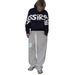 Unisex Oversized Y2K Letter Print Hoodie - Trendy Streetwear Pullover With Hip-Hop Style For Men & Women_ecoleips.com