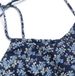 Summer New Cross-Border European And American Style Short For Petite Girls, Sleeveless Blue Floral Strap Dress Wholesale_ecoleips.com