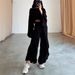 Women's Cotton And Linen Fashion Loose Tops And Trousers Two Piece Suits_ecoleips.com