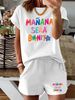 Women’s 2 Piece Outfit Set – Oversized Graphic T-Shirt And Biker Shorts Matching Set, Casual Summer Lounge Tracksuit For Daily Wear-350_ecoleips.com