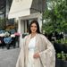 Elegant Gold-Embellished Abaya Longline Open Front Cardigan – Loose Fit Batwing Sleeve Maxi Dress For Women, Casual & Cultural Fusion_ecoleips.com
