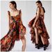 2024 Summer Cross-Border Bestseller: Strap Midi With Digital Butterfly Print, European And American Fashion Style, Large_ecoleips.com