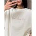 Minimalist Niche Unique American Style Summer New Pure Cotton Round Neck T-Shirt Loose Versatile Personality Half Sleeve_ecoleips.com