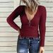 Aria Basics Aria Basics Cross-border European And American Clothing 2023 Autumn New Model Front Zipper Casual Long-sleeve T-shirt Women's_ecoleips.com