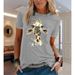 Summer European And American Cross-border Foreign Trade Wholesale T-shirts, Round-neck Casual Plus-size Loose_ecoleips.com