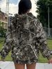 Women's Clothing New Floral Sweater Hooded Trendy Fashion Casual Loose Long Sleeves_ecoleips.com