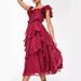 Women's Clothing Lace Backless Hollow Cake Skirt Ruffled Long Skirt_ecoleips.com