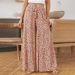 Aria Basics Fashionable European American Style Floor-length Wide-leg Women, Spring And Summer New Women's Clothing, Ruffle_ecoleips.com