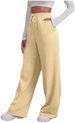 Women's High Waisted Wide Leg Sweatpants - Trendy & Comfortable Lounge Pants For Casual Wear_ecoleips.com