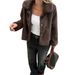 DiYun European And American Elegant Plush Long-Sleeve Coat Women's Clothing 2025 Autumn/Winter_ecoleips.com