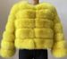 Women's Fur Coat Fox Fur Splicing Winter Thickened Warm Long-sleeved Short Fur Coat_ecoleips.com