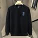 FW25 Matching Couple Cotton Crew Neck Sweatshirt - His & Hers_ecoleips.com