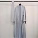 Modern Color-Block Open Front Cardigan Dress For Women - Solid Color Long Sleeve Casual Tunic Dress_ecoleips.com